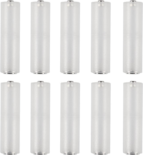 AEDIKO 10pcs AAA to AA Converter AAA to AA Battery Adapter AAA to