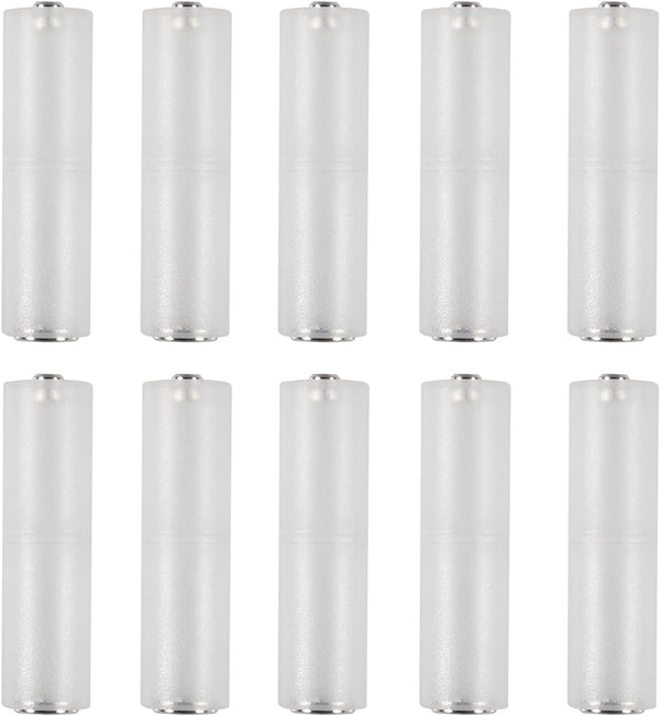 AEDIKO 10pcs AAA to AA Converter AAA to AA Battery Adapter AAA to
