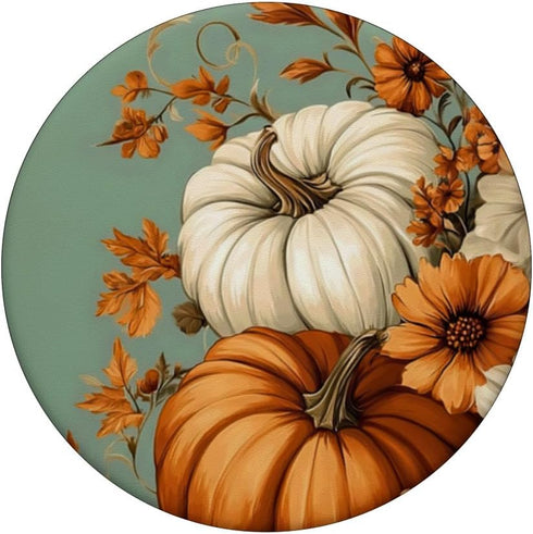 Standard PopGrip - Autumn Flower Fall Pumpkin Floral