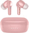 Pink Wireless Earbuds, Bluetooth 5.3 Headphones with Immersive Sound, Hi-Fi Stereo, IPX8 Waterproof, 4 Mics Noise