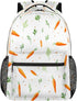 Aglebo Backpack Backpack 16x11.4x8 inch Daypack Pack Funny Carrot Travel for Men Women Casual Cute Laptop Lightweight