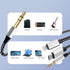 6.56FT MFi Certified Lightning to 1/4 Inch TRS Cable - 3-in-1 Stereo 1/4 TRS Cable for Headphone AMP (Lightning