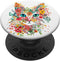 Floral Flower Cat PopSockets Standard PopGrip