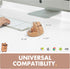 X9 Performance 2.4G) 4000 6 Wireless Vertical Ergonomic Mouse - Click with Capybara - (BT + Up to DPI, Button