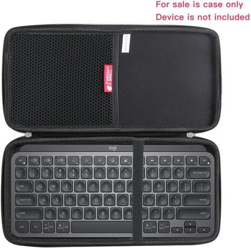 Hermitshell Hard Travel Case for Logitech MX Keys Mini Minimalist Wireless Keyboard (Black)