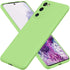 Samsung Galaxy S20 FE 5G Case, Liquid Silicone Gel Rubber Phone Case, Non-Yellowing Bumper Cover, Multi-Color (Green)