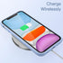 JETech Silicone Case for iPhone 11 (2019) - 6.1-Inch, Silky-Soft Touch Full-Body Protective Case, Light Blue