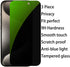 iPhone 15 Pro 3 PCS Anti-Spy Tempered Glass Screen Protector, 6.1" Anti-Blue, 9H Hardness, Green, Anti-Peeping Film.