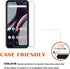 beukei (3 Pack) Tempered Glass Screen Protector for BLU G33, Touch Sensitive, Case Friendly, 9H Hardness