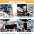 360° Rotatable and Retractable Car Phone Holder, Multifunctional Adjustable Universal GPS Holder for All Smartphones