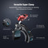 NEEWER Super Clamp with Cold Shoe & 1/4 Inch/3/8 Inch Thread Holes, Max Load 4 kg, Crab Shaped Tripod Holder, Red ST81