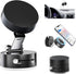 AUKSKY Vacuum Magnetic Phone Holder, Foldable Car Mount with Windshield Suction Cup &