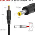 79inch Trail Camera Power Cord: DC External Power Cable,4.0x1.7mm DC Plug Compatible, Ideal for Connection with Portable Power Banks, Solar Panels, Game & Doorbell Cameras and More(2PCS)