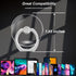 Transparent Clear Phone Ring Grips Holder Kickstand, Finger Ring Stand for Cell Phone Tablet Accessories (2)
