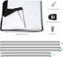 Yandood 16:9 4K (70 inch) Foldable Projector Screen with Stainless Steel Telescopic Rod Combination Frame HD