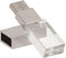 HONGPAS New Crystal Transparent Rectangle Genuine USB Flash Drive 3.0 LED Lighting Memory