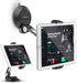 AboveTEK iPad Suction Mount, Phone Tablet Stand Holder with Suction Cup for 4"-11" Tablet/Phone/iPad Mini/Air (Black)
