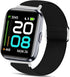 ID208 Plus Smart Watch Band, Lamshaw Stretch Nylon Adjustable Replacement Strap for Men & Women, 1.8 Inches