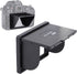 ASHATA 3.2in Camera Viewfinder Sunshade, Wide Screen Magnet Hood Viewfinder Professional Optical Sunshade Effectively