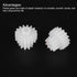 20 16 16102B 0.5) MECCANIXITY Pcs Plastic Gears Teeth Plastic Motor Gear Model Reduction Gear for RC Car Model DIY