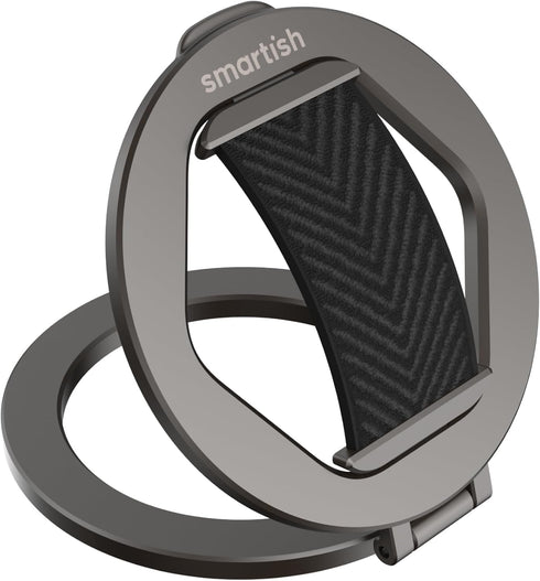 Smartish MagSafe Grip Kickstand - Quickstand - Magnetic Cell Phone Finger Loop Grip