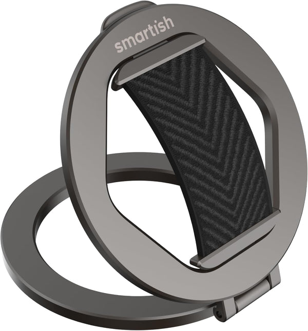Smartish MagSafe Grip Kickstand - Quickstand - Magnetic Cell Phone Finger Loop Grip