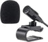 3.5mm Car Microphone with 9.85 Feet Cable, External Assembly Mic for Vehicle Head Unit Bluetooth Enabled Stereo