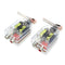 2 Pcs High to Low Speaker Impedance Converter, Audio Signal Adapter for Speaker Output to RCA Line Control