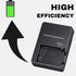 MH-24 Battery Charger for Nikon En-el14, En-el14a, P7100, P7000, D5100, D5200, D5300, D5500, D5600, Df Cameras
