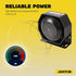 JAMTOM Compact PA Siren Horn, 200W/8 ohms Ultra Slim Speaker for Police, Ambulance, Engineer Vehicles