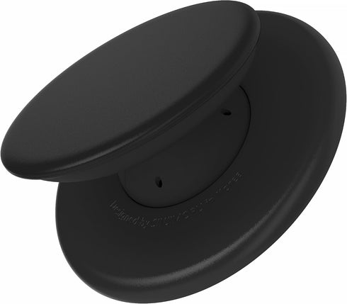Sinjimoru Soft Silicone MagSafe Phone Grip for iPhone 15/14/13/12, Comfortable One-Touch Holding, M-Tap Tok Black