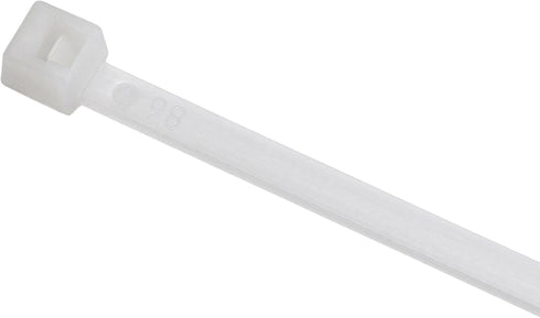 Cable Ties, 4" Natural, 100 Pcs