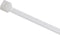 Cable Ties, 4" Natural, 100 Pcs