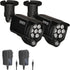Tonton 2Pack LED IR Illuminator, 90 Degree 100Ft Infrared Flood Light for CCTV Security Cameras, Dome and Bullet