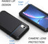 Lanhiem iPhone XR Metal Case, Heavy Duty Shockproof Rugged Full Body Cover with Built-in Glass Protector, Black
