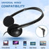 Kids Headphones Bulk for School, 10 Pack Wired On-Ear Classroom Headphones for Students, Children, Toddler Boys Girls