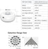 WiFi Smart Motion Sensor, Wireless Infrared Home Security System with Free App Alerts, No Hub Required