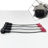 4 Pack 72-5600 Speaker Harness Replacement for Ford Speaker Wire Harness Adapter for Ford F150 F250 Escape Mustang