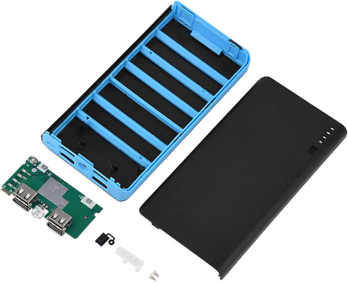 KIMISS 20000mAh Ultra Large Capacity Mobile Power Bank Case DIY Kit with