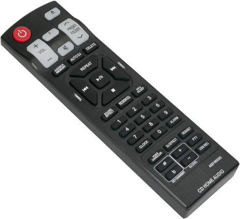 AKB74955302 Replace Remote Control for LG Stereo System CM8460, CMS9960F, Mini Hi-Fi CD Home Audio System