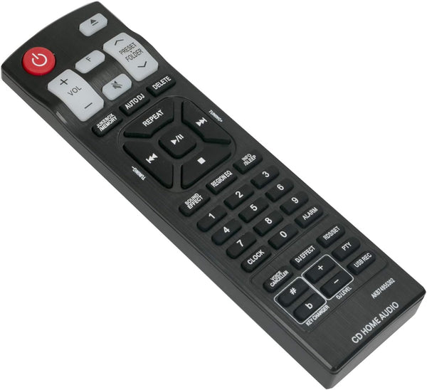 AKB74955302 Replace Remote Control for LG Stereo System CM8460, CMS9960F, Mini Hi-Fi CD Home Audio System