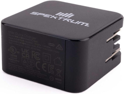 Spektrum 65W SPMX-1027 Accessories USB-C GaN Power Supply