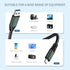 Kumiho USB C to USB A Cable, USB 3.1 Gen1 5Gbps Data Cable for VR, Camera, Laptop, 30 Ft