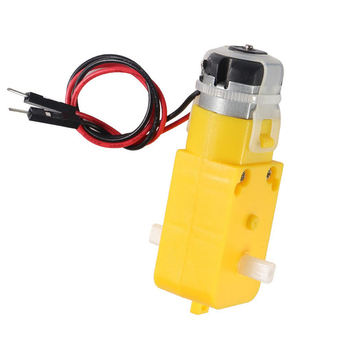 16PCS 3V-6V DC Electric Gear TT Motor DC Prewired Gear Motor Dual Shaft Intelligent Car Chassis for DIY Smart Car Robot