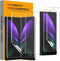 Orzero (2 Sets) Compatible for Samsung Galaxy Z Fold 2 5G, TPU Front and Inner Screen Protectors