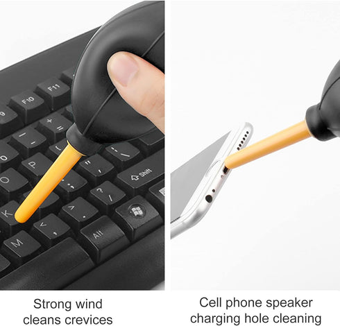 Keyboard Cleaning Bush, Computer Cleaning Kit with Carry Bag Anti Static Brush for Printer Camera Cleaning
