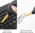 Keyboard Cleaning Bush, Computer Cleaning Kit with Carry Bag Anti Static Brush for Printer Camera Cleaning