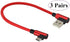 90 Degree Micro USB Cable 23cm/9inch, Right Angle USB 2.0 A Male to Micro Male Fast Sync & Charging Cable for Android,