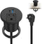 XBA 2inch Desktop Power Grommet - Recessed Power Strip with PD 20W USB C and AC Outlet