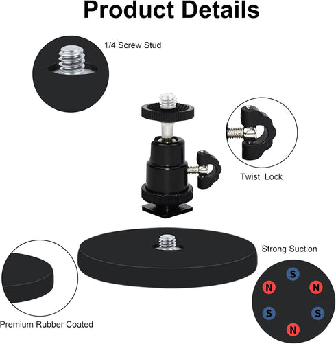 VVHOOY 2Pack Battery(2nd, 3rd), Magnetic Camera Mount Compatible with Ring Stick up Cam Ring Outdoor Cam Plus,Outdoor